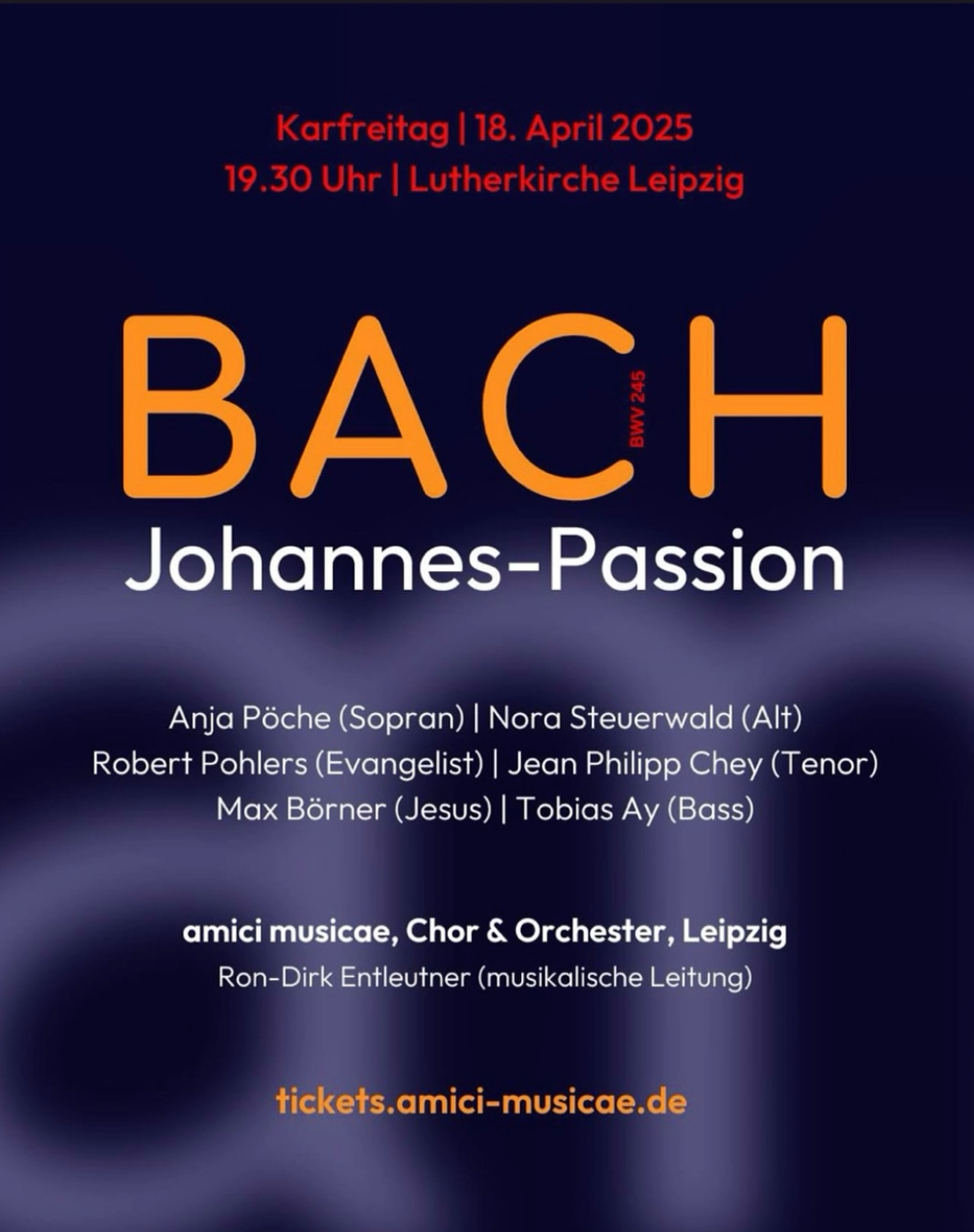 Johannespassion Leipzig